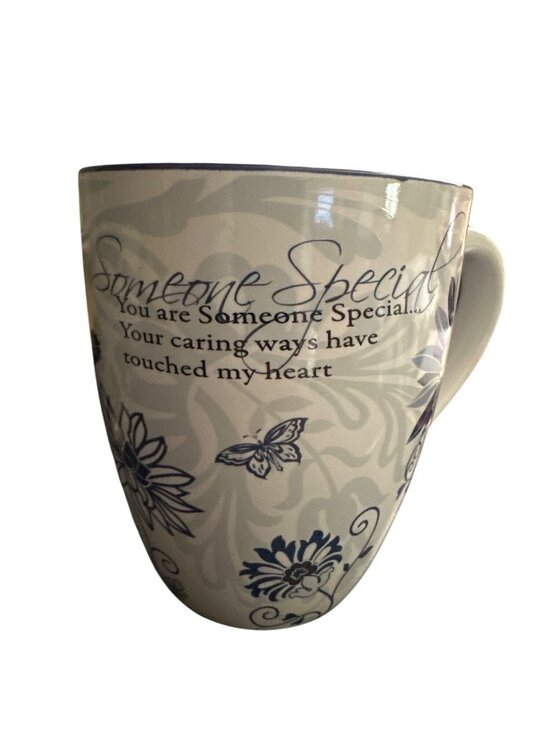 Mark My Words Other - Someone Special Floral Ceramic Mug By Mark My Words 2017 Microwave & Dishwasher